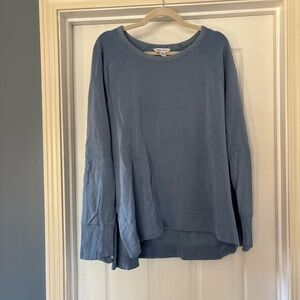 Athleta Coaster Luxe Crew Neck Top XL